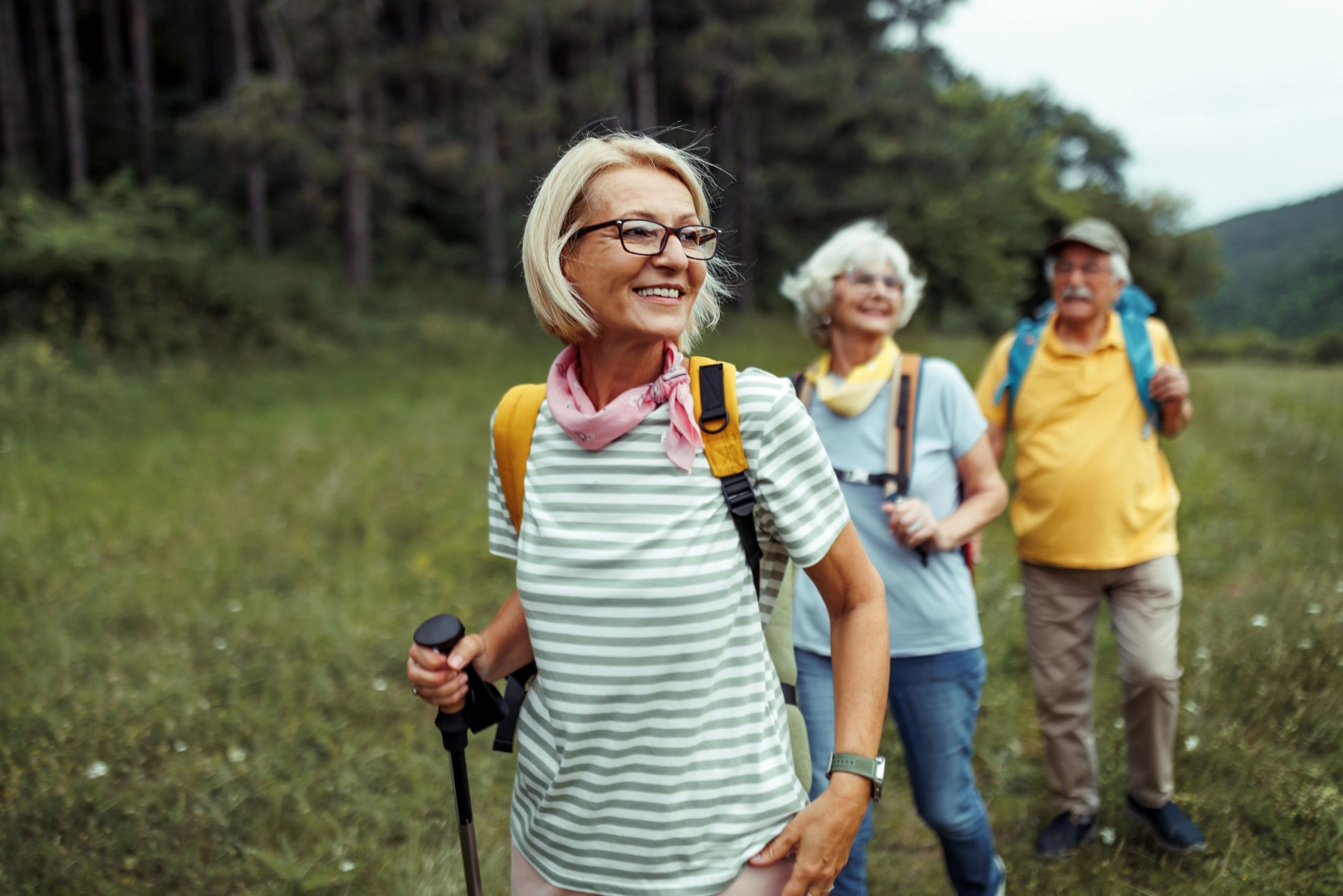 Family exploring new places together