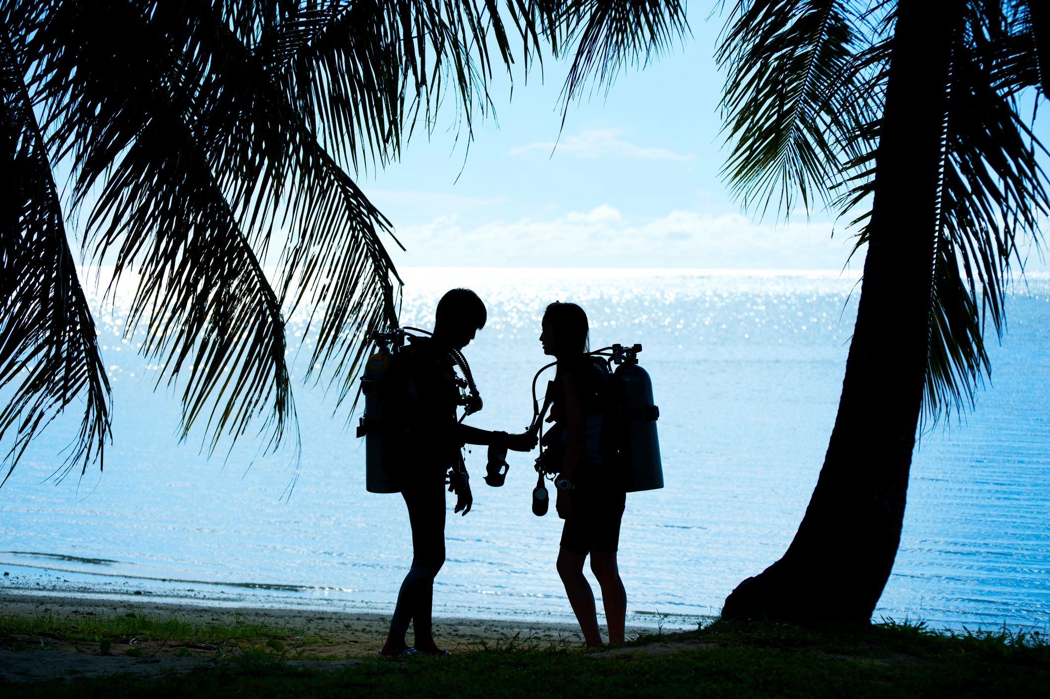 family travel adventure beach scuba diving